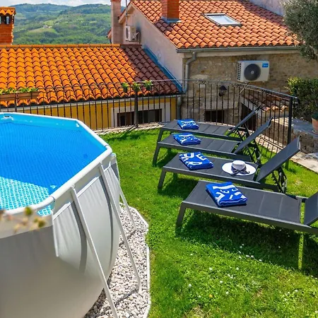 Villa Rustic Pietro With Panoramic View In