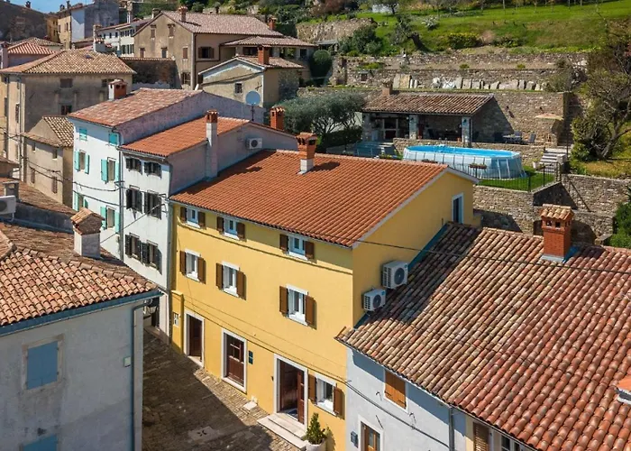 Vila Rustic Pietro With Panoramic View In *